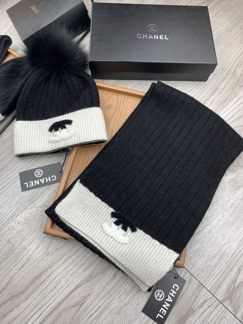 Chanel Caps Scarfs